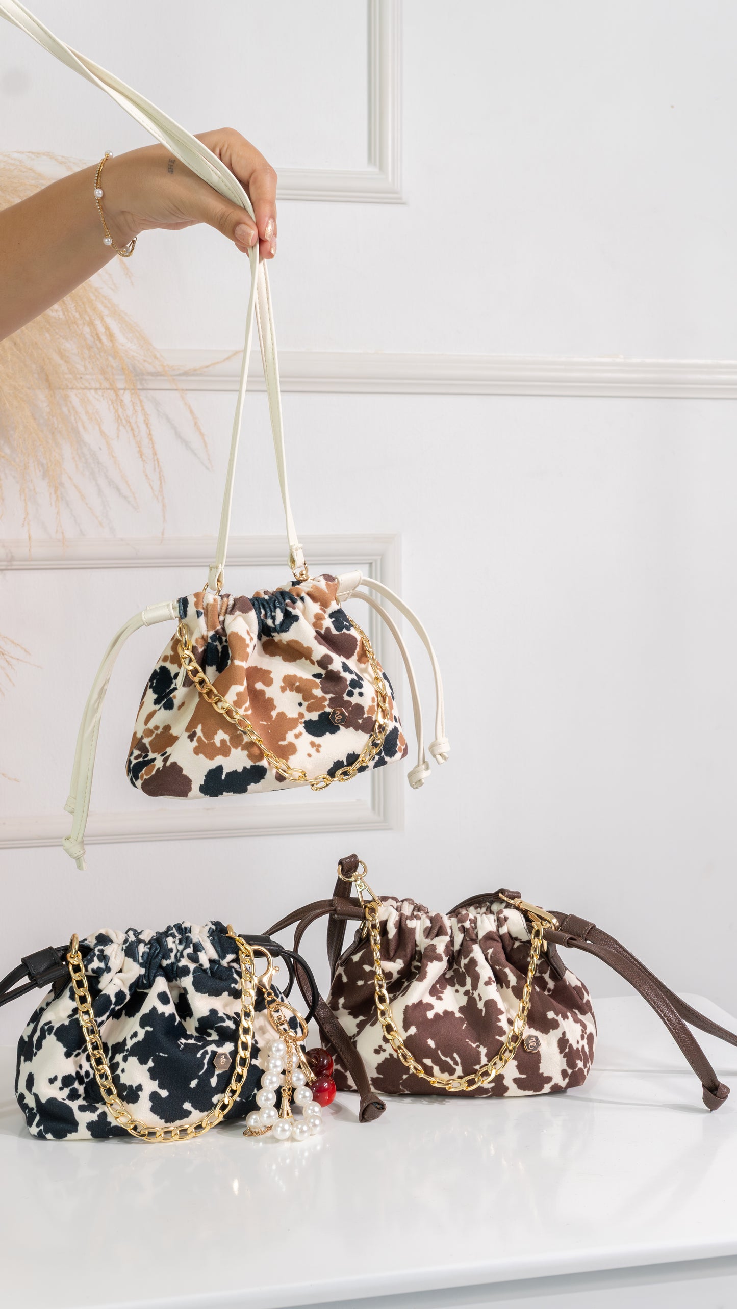 Tula Mágica Cow negro