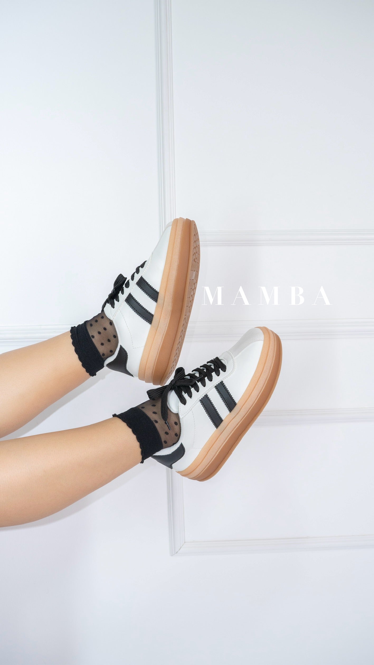 Gazelle Blanco x Negro