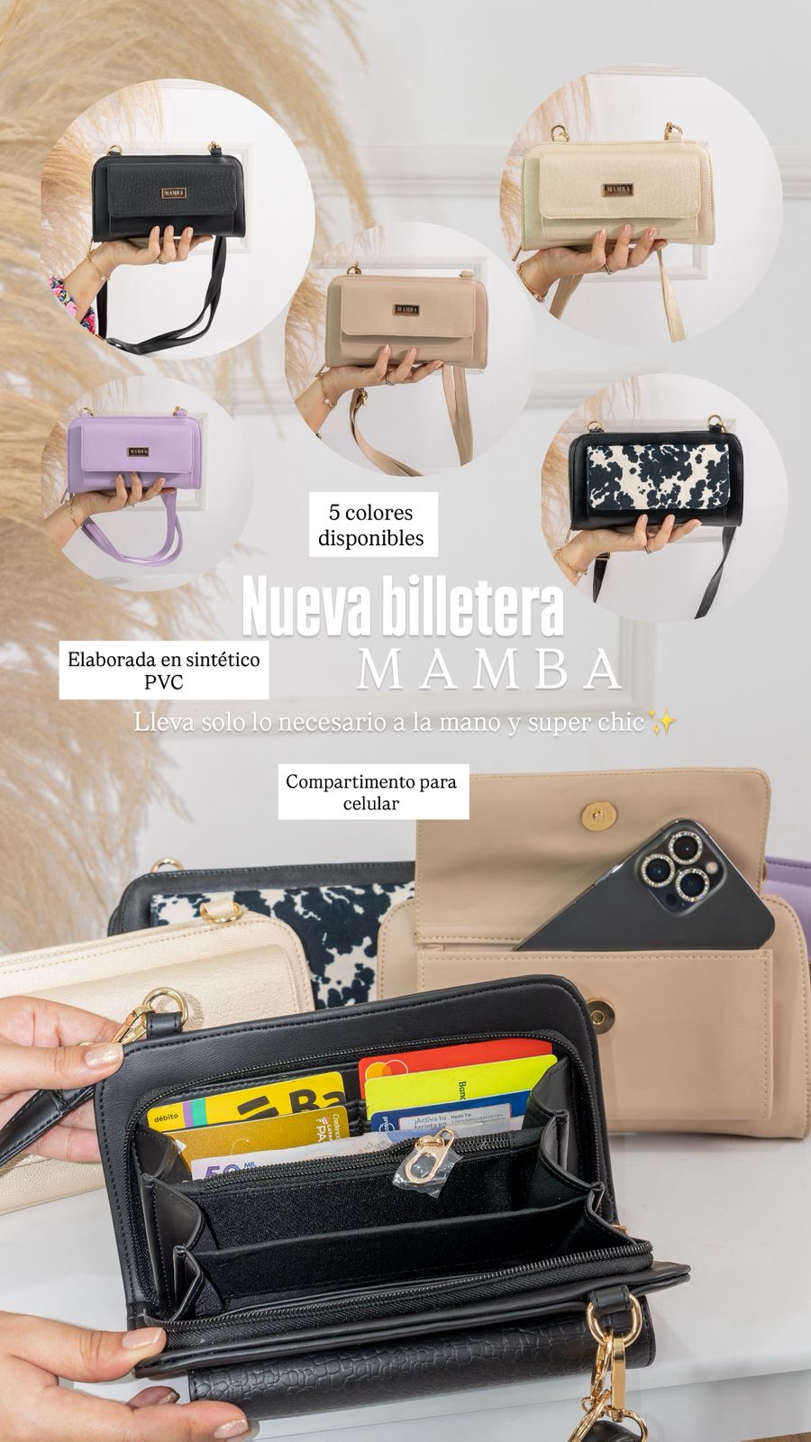 Billetera Alberta Lavanda