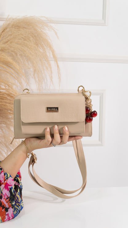 Billetera Alberta Beige